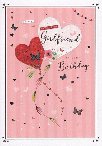 Picture of WONDERFUL GIRLFRIEND BIRTHDAY CARD